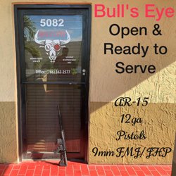 Bull’s Eye Firearms & Training - Shot of our front door, providing contactless FFL transfers.