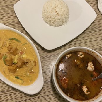 Zogam Cafe - Panang Curry w/ Tofu - Thai Near Me - Tulsa, Oklahoma
