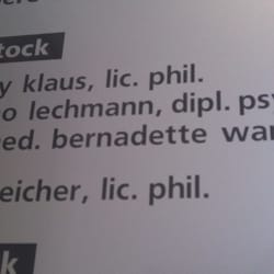 Psychotherapie, Remy Klaus