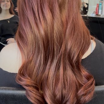 Salon Di Lusso - You can see me smiling here in the mirror from how good I felt after the hair was all done - Hair Salons Near Me - Frisco, Texas Salon Di Lusso - You can see me smiling here in the mirror from how good I felt after the hair was all done - Hair Salons Near Me - Frisco, Texas