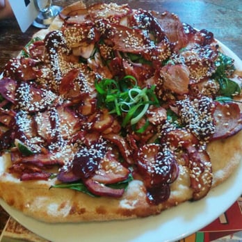 The Australian Heritage Hotel - Super delicious peking duck pizza - Hotels Near Me - The Rocks, NSW