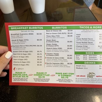 Burrito Express - Menu - Mexican Near Me - Scottsdale, Arizona