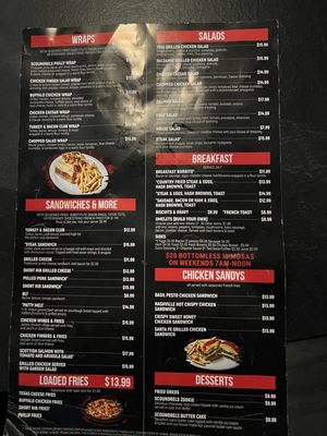 Menu photo 4 Scoundrels Tavern & Eatery North Las Vegas, NV