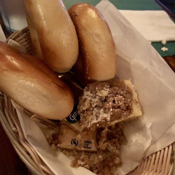 B.K. Sweeny's Parkside Tavern - Bread basket minus the crumb cake, we ate it before the pic! It was YUMMY - American Near Me - Bethpage, New York B.K. Sweeny's Parkside Tavern - Bread basket minus the crumb cake, we ate it before the pic! It was YUMMY - American Near Me - Bethpage, New York