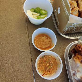 Yetnal Tongdak - Condiments with Jokbal - Korean Near Me - Flushing, New York