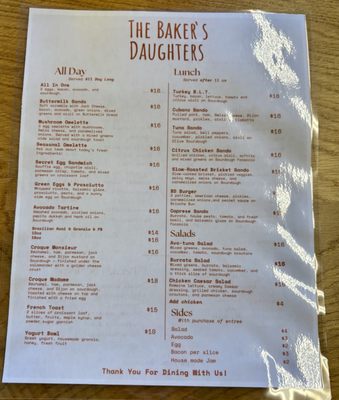 Menu photo 5 The Baker’s Daughters Simi Valley, CA Menu photo 5 The Baker’s Daughters Simi Valley, CA