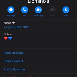 I added them to my contacts!