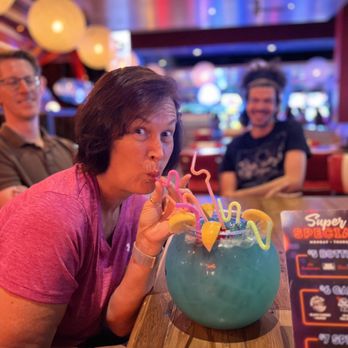 Bowlero Orange County - Blue lemonade fish bowl - Bowling Near Me - Tustin, California Bowlero Orange County - Blue lemonade fish bowl - Bowling Near Me - Tustin, California