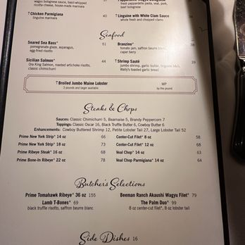 The Palm - Menu - Steakhouses Near Me - New York, New York The Palm - Menu - Steakhouses Near Me - New York, New York