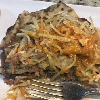 Takeria Mix - Bean and cheese pupusas (Do not order 3! They are huge!) - Latin American Near Me - Jacksonville, Florida