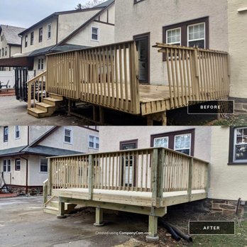 Modern Reno - Complete deck rebuild - Decks & Railing Near Me - Broomall, Pennsylvania Modern Reno - Complete deck rebuild - Decks & Railing Near Me - Broomall, Pennsylvania