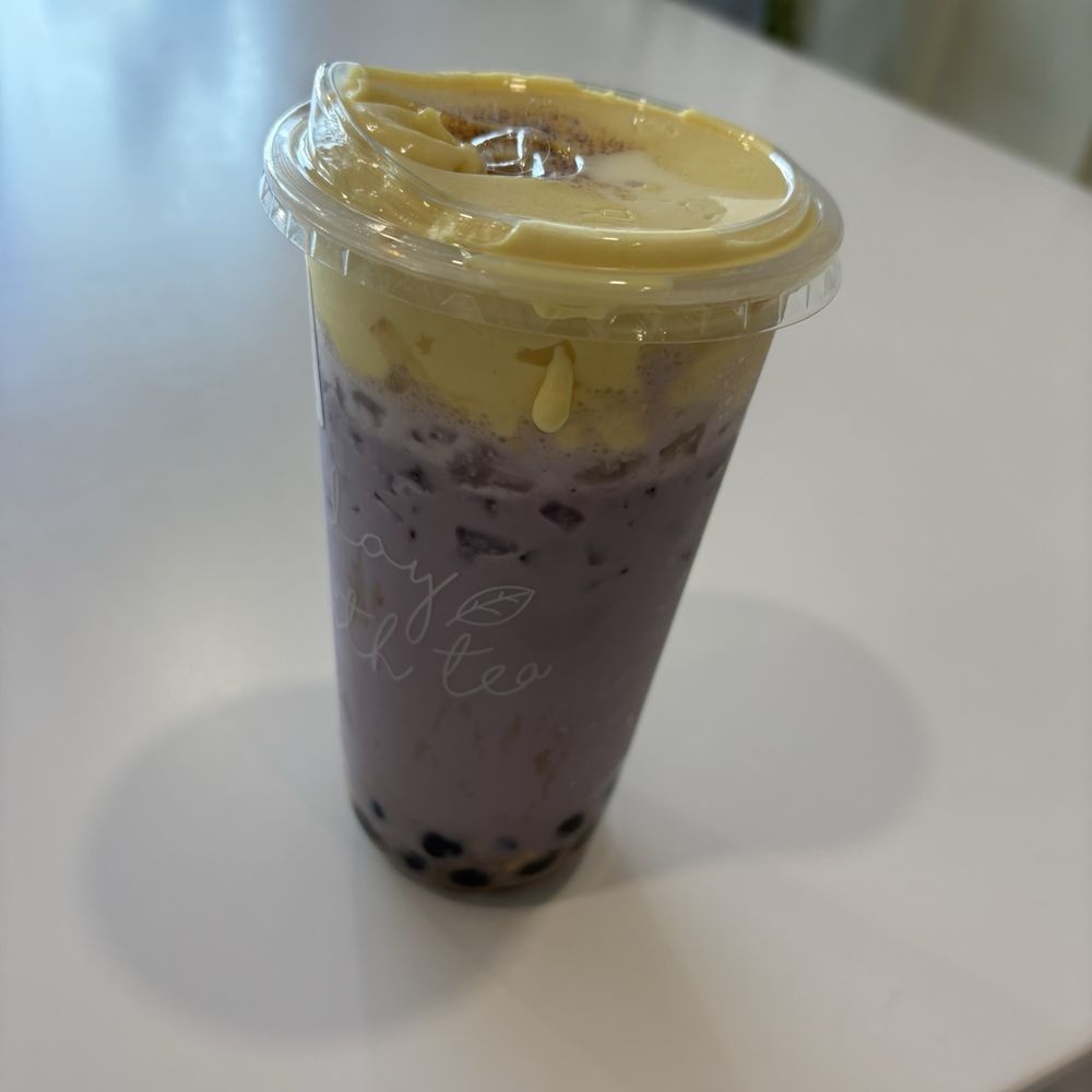 Tea Bliss - Crème brûlée taro - Bubble Tea Near Me - Chandler, Arizona