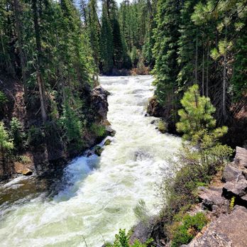 Benham Falls - View of falls. - Hiking Near Me
