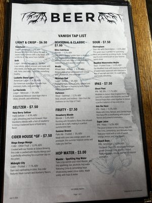 Menu photo 1 Vanish Farmwoods Leesburg, VA Menu photo 1 Vanish Farmwoods Leesburg, VA
