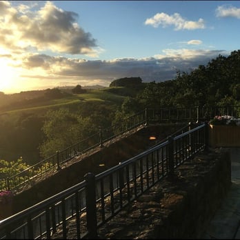 Chalk Hill Estate Vineyards - Sunset from the Pavilion terrace - Wine Tasting Room Near Me - Healdsburg, California Chalk Hill Estate Vineyards - Sunset from the Pavilion terrace - Wine Tasting Room Near Me - Healdsburg, California