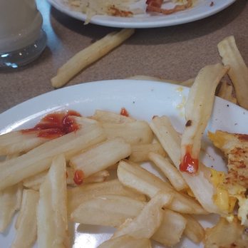 Denny's - Undercooked fries - American Near Me - Hanford, California