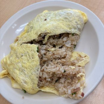 Rocky's Coffee Shop - Fried rice omelette with green onions - Breakfast & Brunch Near Me - Waipahu, Hawaii