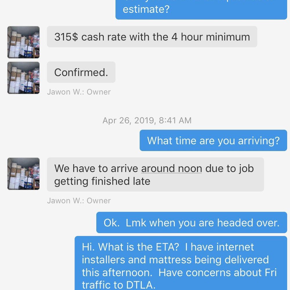 Inefficient scheduling