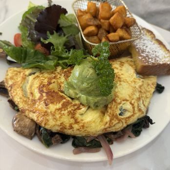 Kinaree Eatery - Garden Omelette $20 - Breakfast & Brunch Near Me - Irvine, California Kinaree Eatery - Garden Omelette $20 - Breakfast & Brunch Near Me - Irvine, California