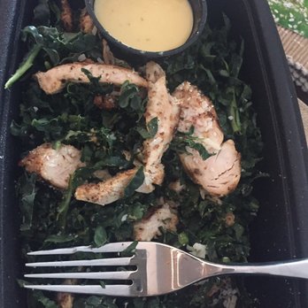 True Food Kitchen - Kale salad with chicken - New American Near Me - Chicago, Illinois True Food Kitchen - Kale salad with chicken - New American Near Me - Chicago, Illinois