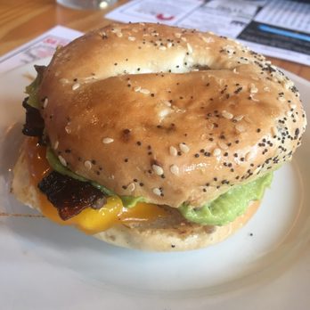 Conspiracy Coffee, Cafe & Bakery - Obsession egg sandwich with perfectly done bacon - Bakeries Near Me - Mansfield, Pennsylvania