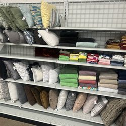 Towels and pillows at Goodwill on Norton Ave in Sioux Falls