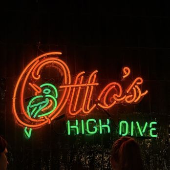 Otto’s High Dive - Interior decor: neon sign - Cocktail Bars Near Me - Orlando, Florida Otto’s High Dive - Interior decor: neon sign - Cocktail Bars Near Me - Orlando, Florida