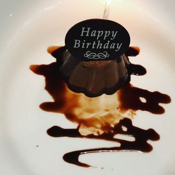 Different Pointe of View - Chocolate birthday cake! - New American Near Me - Phoenix, Arizona
