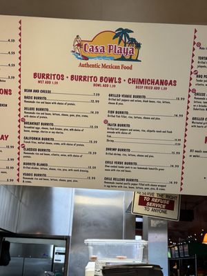 Menu photo 6 Casa Playa Redondo Beach, CA