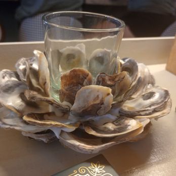 Modern Manor - This oyster set up could serve as a voice holder or a neat planter - Antiques Near Me - Mount Pleasant, South Carolina