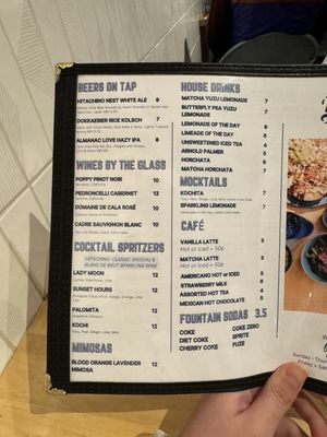 Menu photo 4 Belly Oakland, CA