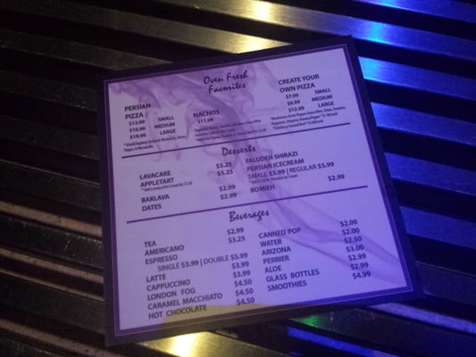 Menu photo 2 Mandala Cafe & Lounge Richmond Hill, ON Menu photo 2 Mandala Cafe & Lounge Richmond Hill, ON