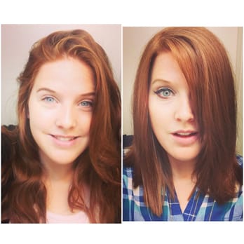 Angie's Hair Studio - I was nervous to cut my hair after growing it out for so long but I love how it turned out! Exactly what I was going for! - Hair Salons Near Me - Pickering, Ontario Angie's Hair Studio - I was nervous to cut my hair after growing it out for so long but I love how it turned out! Exactly what I was going for! - Hair Salons Near Me - Pickering, Ontario