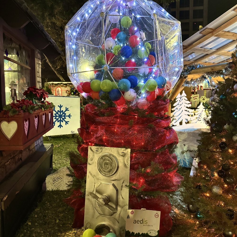 Christmas In The Park - My favorite tree in the park! Engineers built their tree into a Gumball Machine. So creative and cool! - Festivals Near Me - San Jose, California