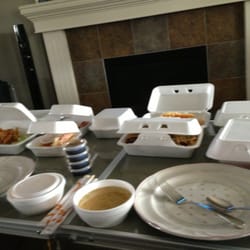 Kirala Sushi and Grill - Look at all the food!! Soo delicious!!!