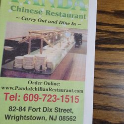 Panda Chinese Restaurant - Menu