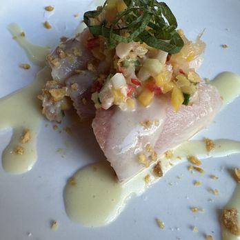 Herringbone Waikiki - Hamachi Crudo - Seafood Near Me - Honolulu, Hawaii