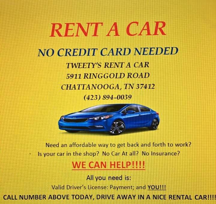 TWEETY’S AUTOMART RENTALS Updated May 2024 6001 Ringgold Rd, East