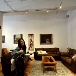 Awoo Coffee - Inside cozy seating