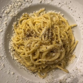 Roscioli - Cacio e pepe, al dente. Very filling and delicious! - Salumerie Near Me - Rome, RM Roscioli - Cacio e pepe, al dente. Very filling and delicious! - Salumerie Near Me - Rome, RM