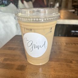 Blueberry latte