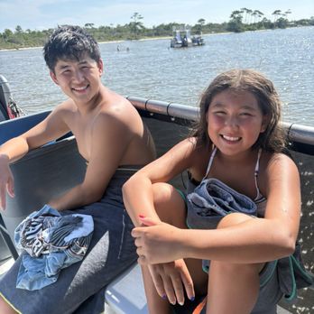 Destin Snorkel Tours - Just finished shelling - Boating Near Me - Destin, Florida Destin Snorkel Tours - Just finished shelling - Boating Near Me - Destin, Florida