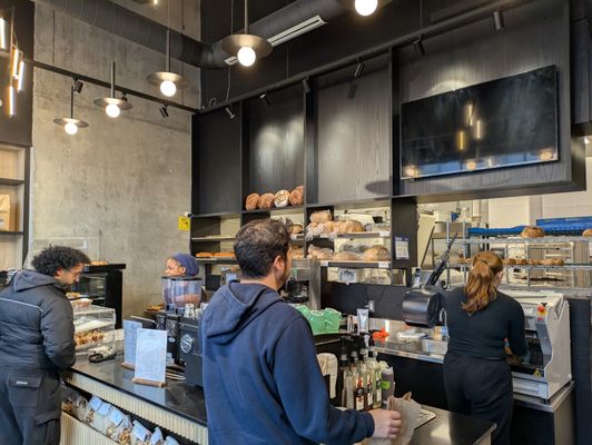 Laptop friendly cafe