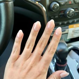 Funny bunny & bubble bath dip manicure with tips Funny bunny & bubble bath dip manicure with tips