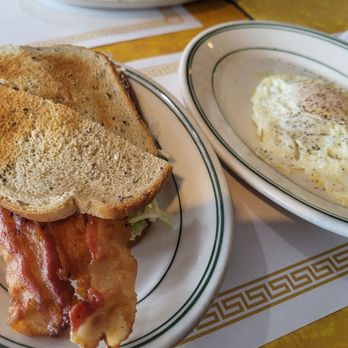 Vienna Inn - BLT on rye with side of egg - Bars Near Me - Vienna, Virginia