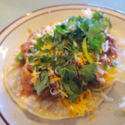 Senor Sam's Mexican Grill - Bean and cheese taco