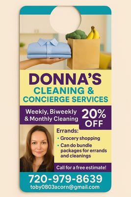 Donna's Cleaning & Concierge Services