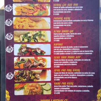 Lai Thai - Carta - Thai Near Me - Santiago, RM Lai Thai - Carta - Thai Near Me - Santiago, RM