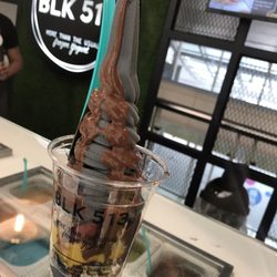 BLK 513 - S'mores topping with peach and strawberry and fudge dressing sounds great for diabetes