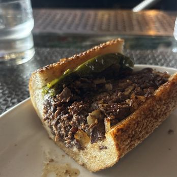 Matu Kai - Half eaten cheesesteak - Steakhouses Near Me - Los Angeles, California Matu Kai - Half eaten cheesesteak - Steakhouses Near Me - Los Angeles, California